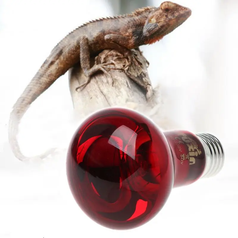 Рептилия амфибия тепловая лампа 220-240V 25W50W75W100W инфракрасный излучаемый ночной Светильник