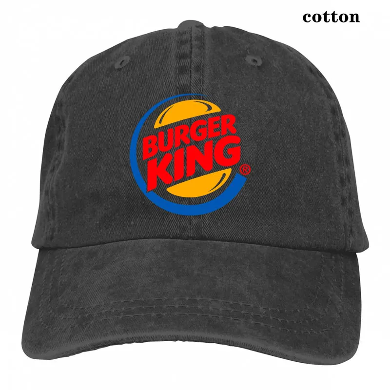 Бейсбольная кепка с логотипом Burger King BK для мужчин и женщин, Кепка-Дальнобойщик, модная Регулируемая Кепка - Цвет: 3-Black