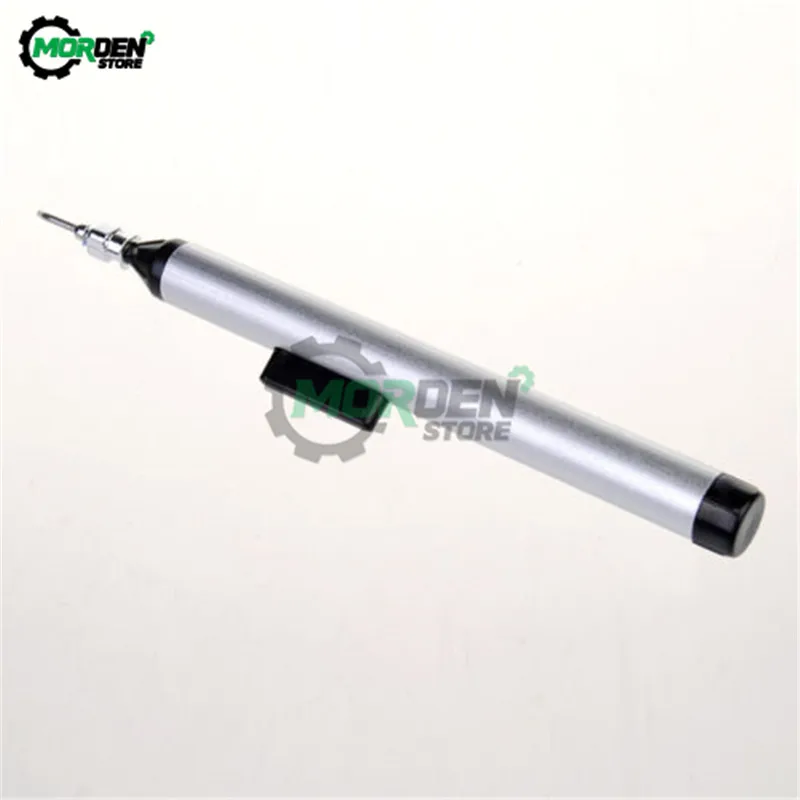 IC SMD Vacuum Suction Pen Remover Sucker Pump IC SMD Tweezer Pick Up Tool Solder Desoldering with 3 Suction Header