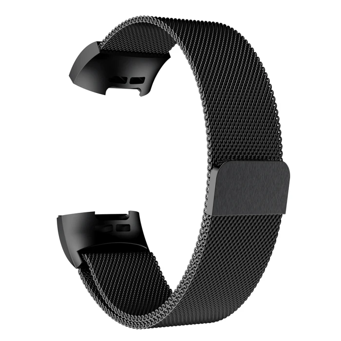 Сменный Браслет из металлического сплава с магнитной петлей для FitbitCharger 3 PUO88