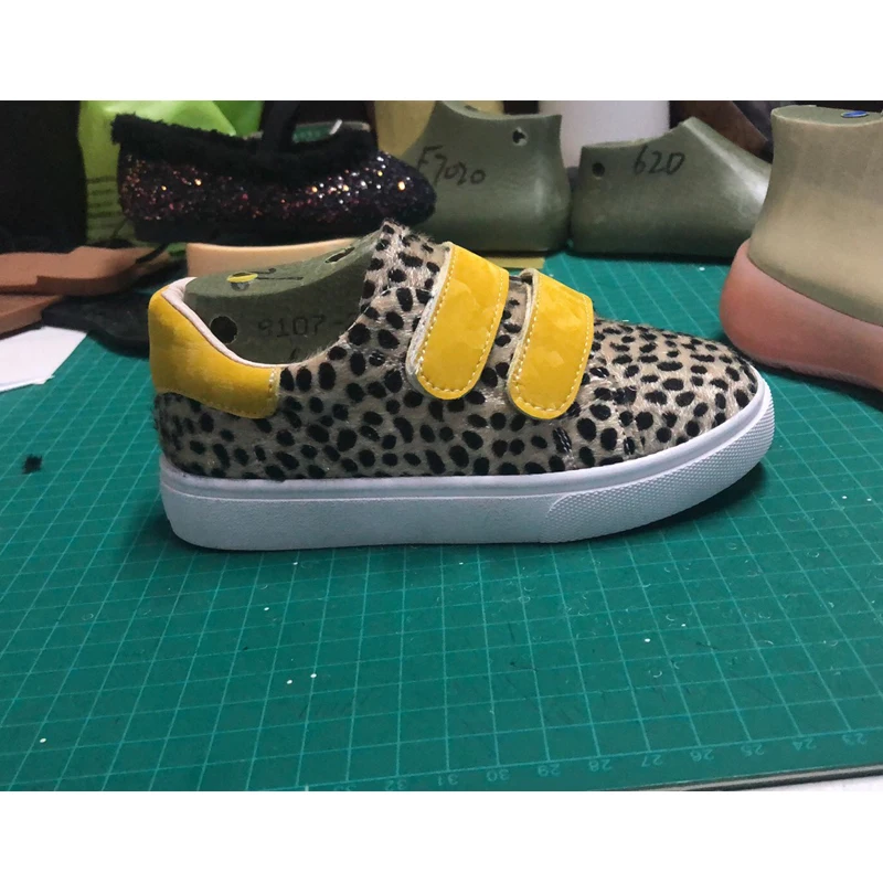 High Quality Kids Shoes Causal Customizition Ideas Fashionable Fur Cloth Children's Star