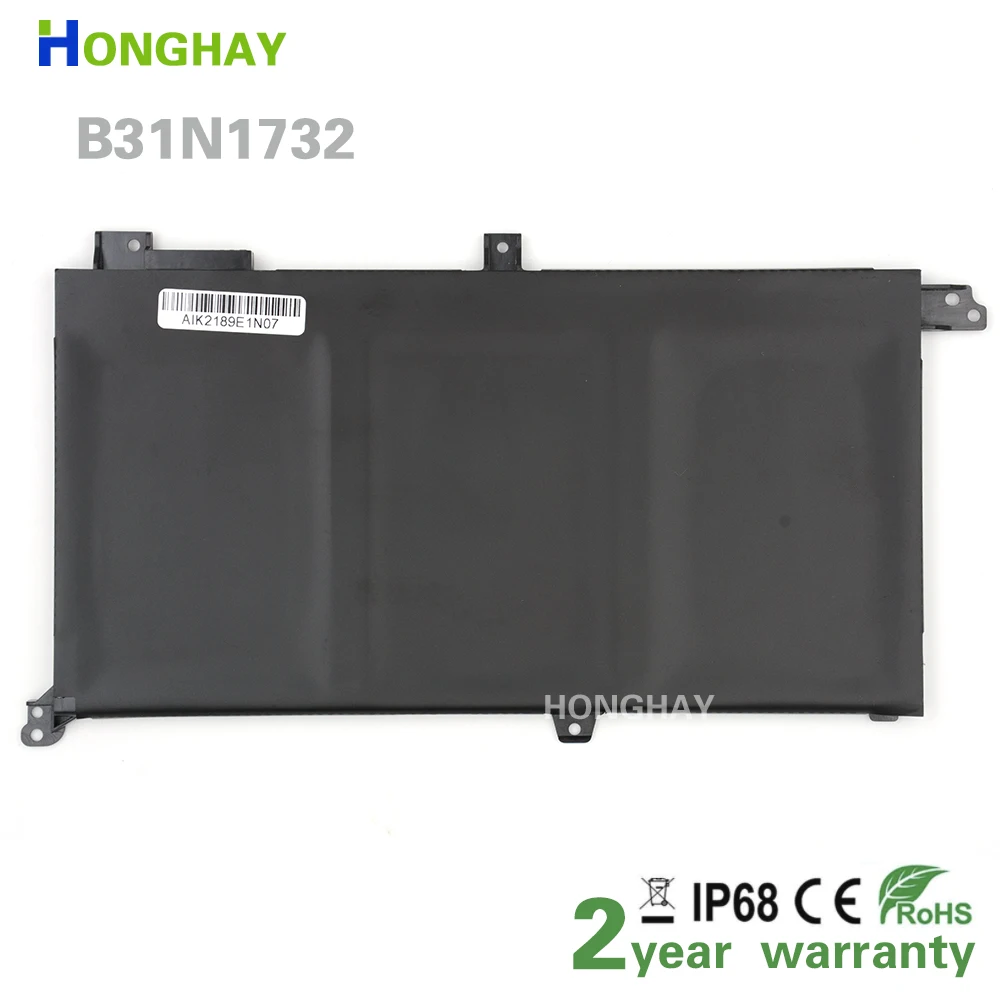 Honghay-bateria para Laptop B31n1732 para Asus Vivobook X430ua X430uf X430un X430fa X430fn X571g X571lh X571gt - Imagem 5