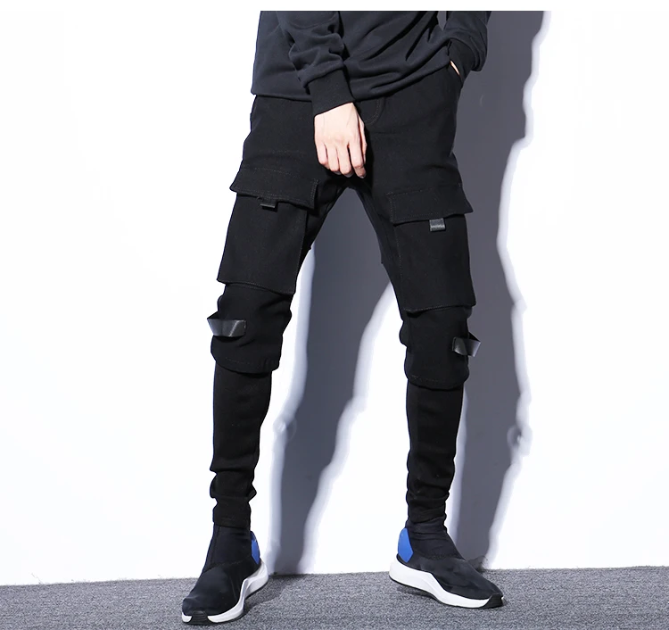 Darkly стиль новые шаровары мужские осенние однотонные черные мужские s брюки высококачественные повседневные мужские брюки в стиле хип-хоп