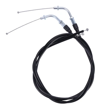 

1 Pair Motorcycle 110cm Throttle Hrottle Line Cable Wire for Sportster XL883 XL1200 XL 883 1200