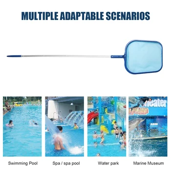 

Professional Swimming Pool Fine Mesh Skimmer Salvage Net Catcher Cleaning