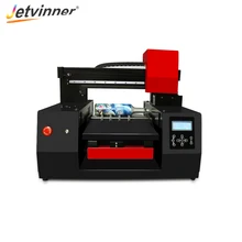 Jetvinner Advance Automatic A3 Size LED UV Flatbed Printer 12 Color Inkjet Printers with Double Print