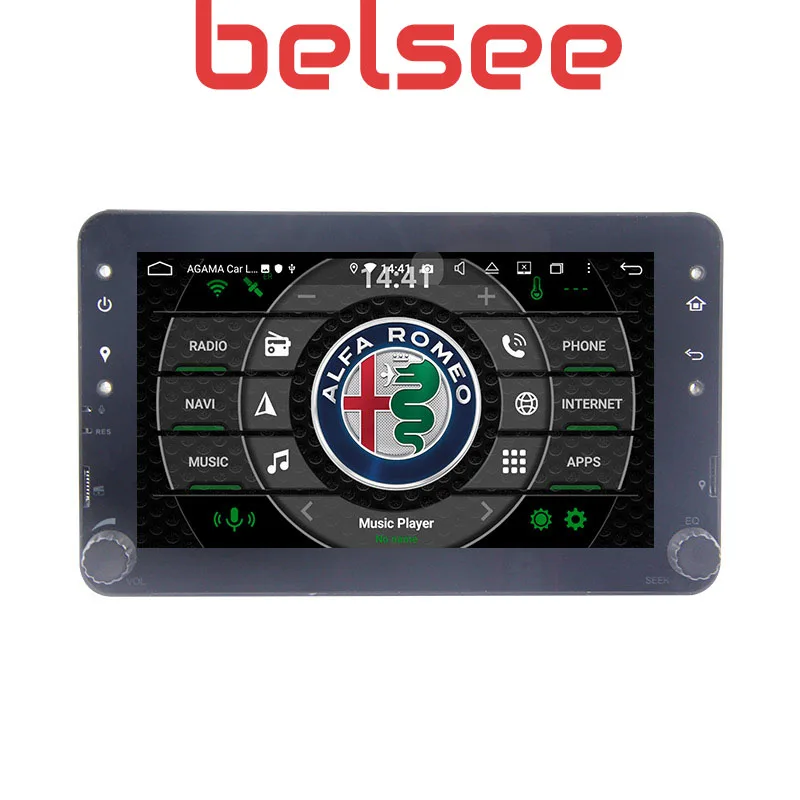  Belsee for Alfa Romeo 159 Android 9.0 8 Core 4GB 64GB Car Radio Stereo In Dash GPS Head Unit Upgrad