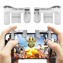 2PCS держатель мобильного телефона игровой триггер L1R1 шутер контроллер для PUBG ножей из правила выживания шутер кнопка для стрельбы