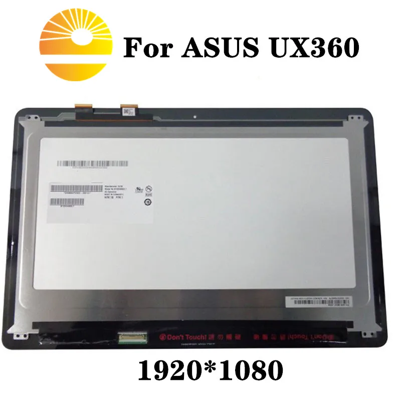13,3 ''ЖК-экран с рамкой для ASUS Zenbook UX360 UX360UA сенсорный дигитайзер сборка 1920*1080 панель дисплея