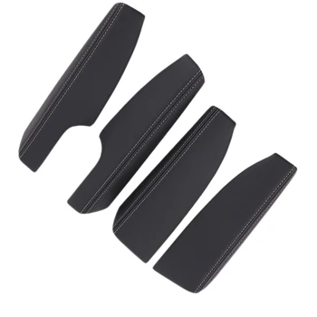 

Car Door Armrest Decor Cover Leather Panels Pad Handle Cover for Toyota Corolla 2014-2017 E170