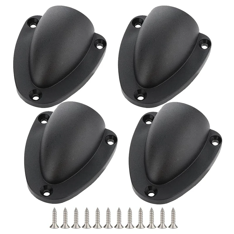 4 Pcs Nylon 2.5Inch Marine Wire Cable Vent Cover, Clamshell Vent for