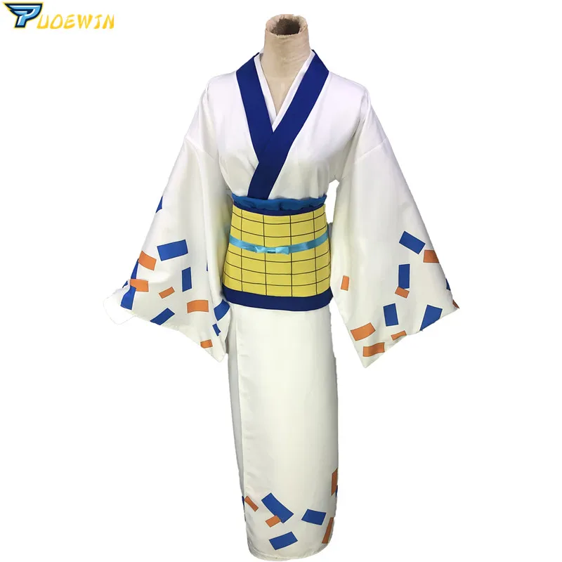 

One Piece Wano Country Nefeltari Vivi Kimono Cosplay Costume