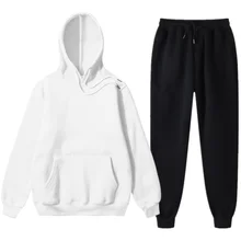 

Men's Sets Two Piece Autumn And Winter Hoodies Tracksuit Casual Pants Sweatshirt Men Sports Suits Sportswear Men's Clothing