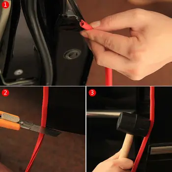 

Guard Seal Strip Front Rear Replacement Car Auto Moulding 1pc Protector