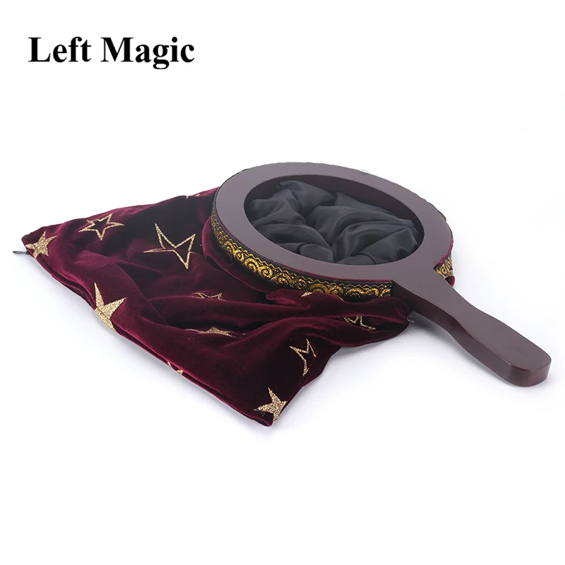 디럭스 체인지 백, 반복 지퍼, 대형, 별, 이중층, 마술 트릭, 무대 기믹, 착시 코미디, 등장 제품 가방, Magia