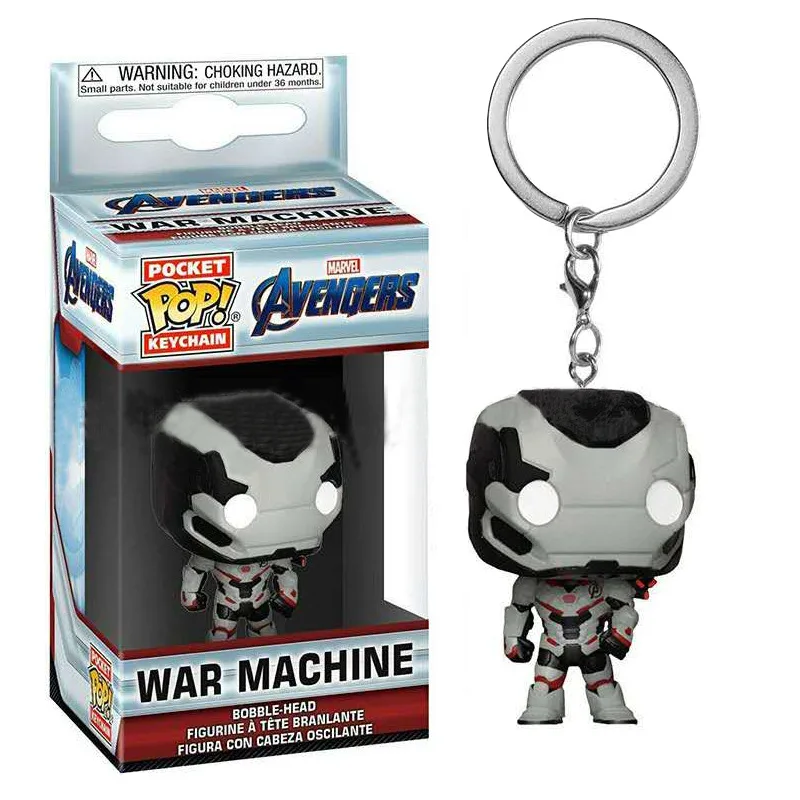 BOX36 Funko POP Мстители, Лига Справедливости Тор Локи танос капитан чудо-яд брелок Дэдпул фигурка игрушки для детей - Цвет: BOX36