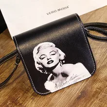 Женский кошелек с держателем для удостоверения личности Мэрилин Монро, с застежкой, с пряжкой, деловой держатель для кредитных карт, женские кошельки, кошельки, сумки