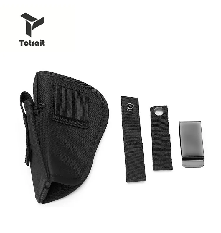 

Tactical Pistol Holster Concealed Carry Gun Holsters Cloth Belt Metal Glock Holster Airsoft Nylon Bag Hunting Military Articles