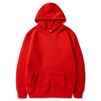 

EU Size Fashion Colorful Hoodies Men's Thicken Clothes Winter Sweatshirts Men Hip Hop Streetwear Solid Fleece Man Hoody