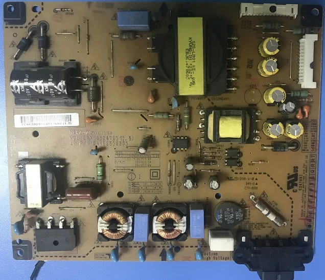 Запчасти для телевизора блок питания Power Supply Board LG 32LS3500 EAX64324701 (1.5) EAY62512301 |
