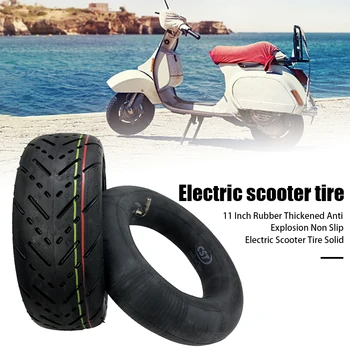 

11 Inch Rubber Black Thickened Durable Anti Explosion Non Slip Electric Scooter Tire Solid For Replace the Old or Damaged Tire