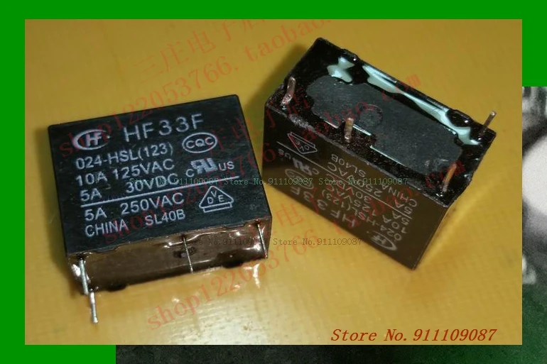 HF33F 005/12/24-HSL(124)/T(257)/3/G/HLT 33F-1A-5/12/24V | Электронные компоненты и принадлежности