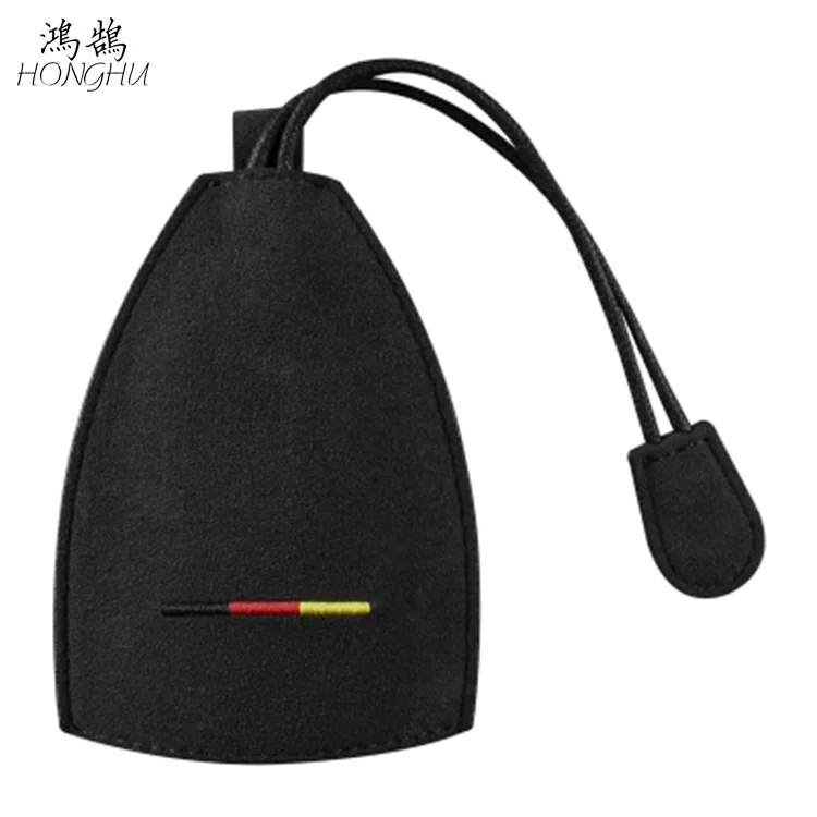 

Italy Alcantara Suede Car Key Pull-out Car Key Bag