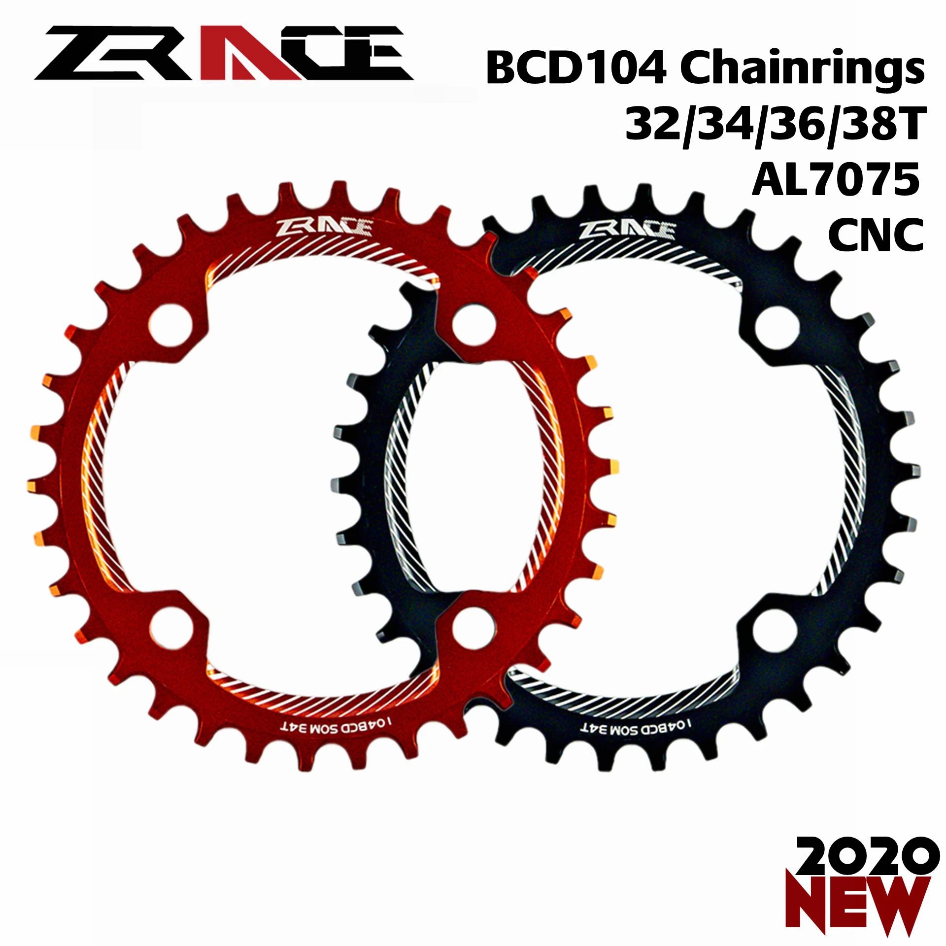 ZRACE Chainrings 32T 34T 36T 38T Cassette 42T 46T 50T 52T Chains 1x10 speed 1x11 Speed Big Cassette 4kit bicycle cassette bicycle sprocket gear