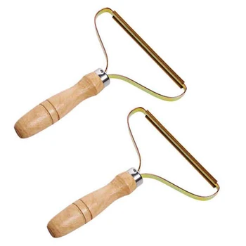 

2PcsPortable Manual Lint Remover Clothes Fuzz Pills Trimmer Lint Remover Roller for Sweater Suede Coat Woolen Coat Stripper