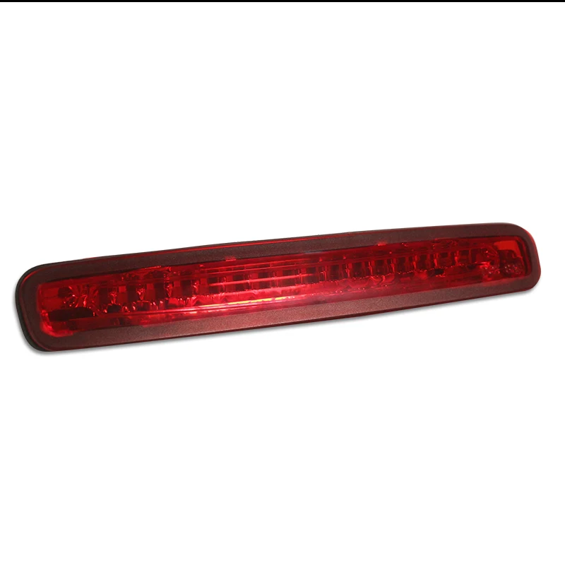Заглушка и воспроизведение красных линз блестящий красный 16-светодиодный Автомобильная световая балка третий 3-й стоп-сигналы для 2005-2009 Ford Mustang задние фонари 12 В