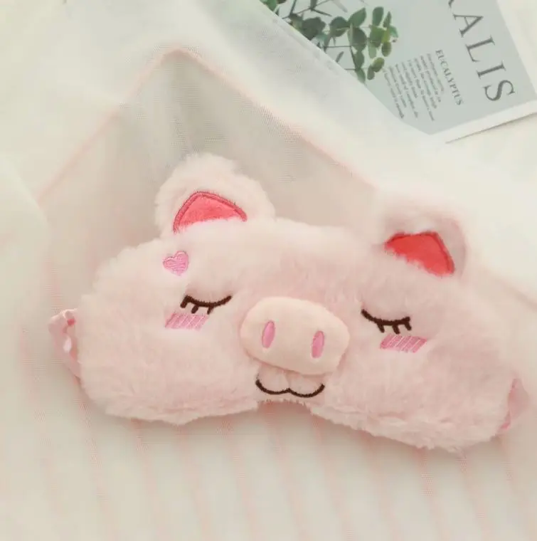 1-Pc-Kawaii-Pig-Eye-Mask-Cartoon-Sleeping-Mask-Plush-Eye-Shade-Cover-Blindfold-Eyeshade-Hairband (2)