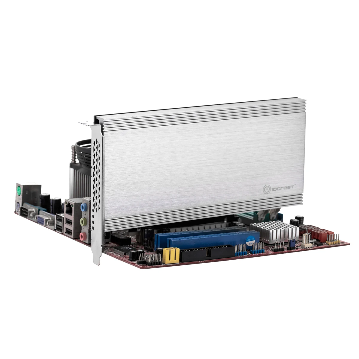 Адаптер PCIE к M2 M.2 NVMe SSD адаптер M2 к PCIE 3,0X16 карта контроллера M ключ 4-портовый независимый PCI Express 3,0x4 пропускная способность