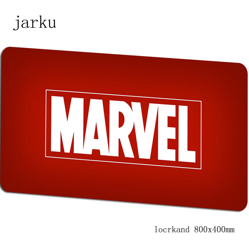 Marvel Comics логотип, коврик для мыши геймер 800x400x2 мм notbook коврик для мыши популярный игровой коврик для мыши Бестселлер коврик для мыши стол для компьютера padmouse