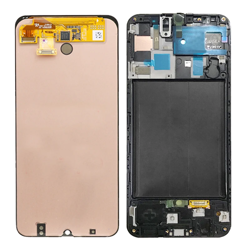Для samsung Galaxy A50 lcd SM-A505FN/DS A505F/DS A505 A505F lcd дисплей кодирующий преобразователь сенсорного экрана в сборе