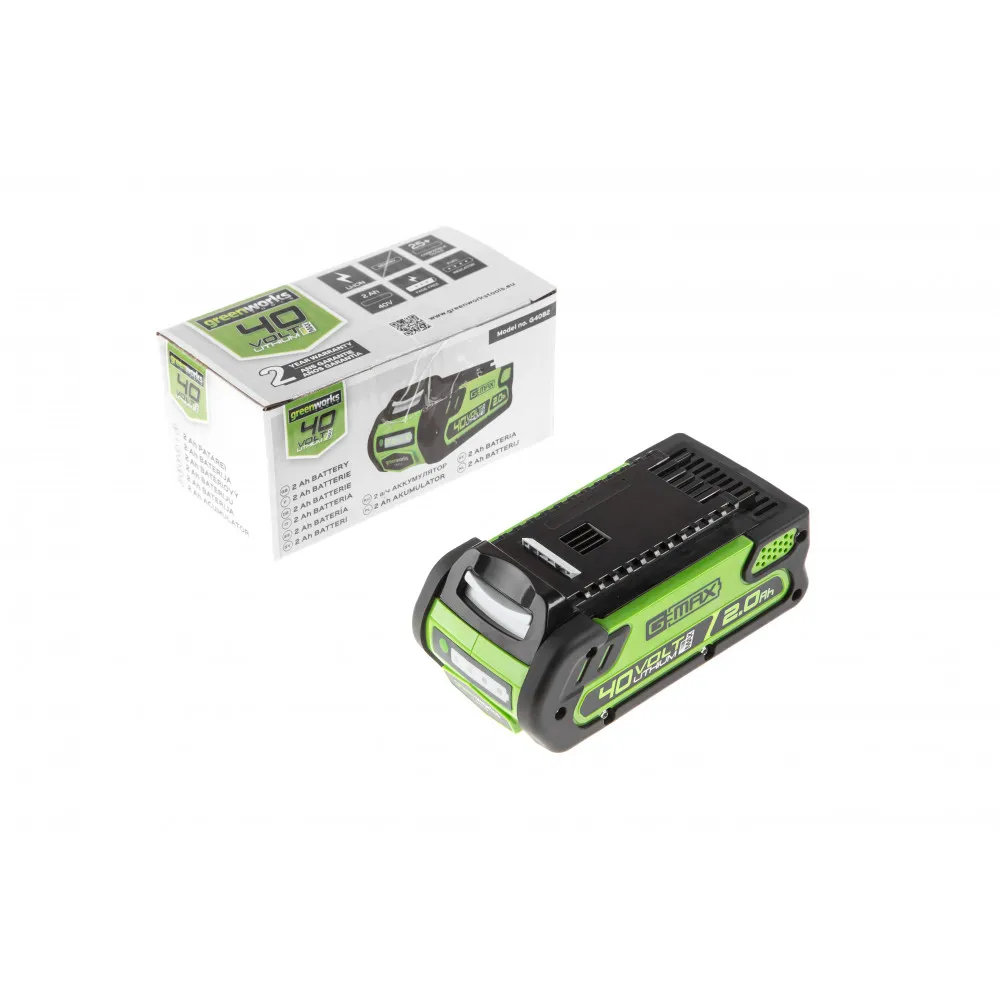 Триммер аккумуляторный Greenworks G40LTK2 40V 30 см с 1хАКБ 2 А.ч и ЗУ|Электрические триммеры|