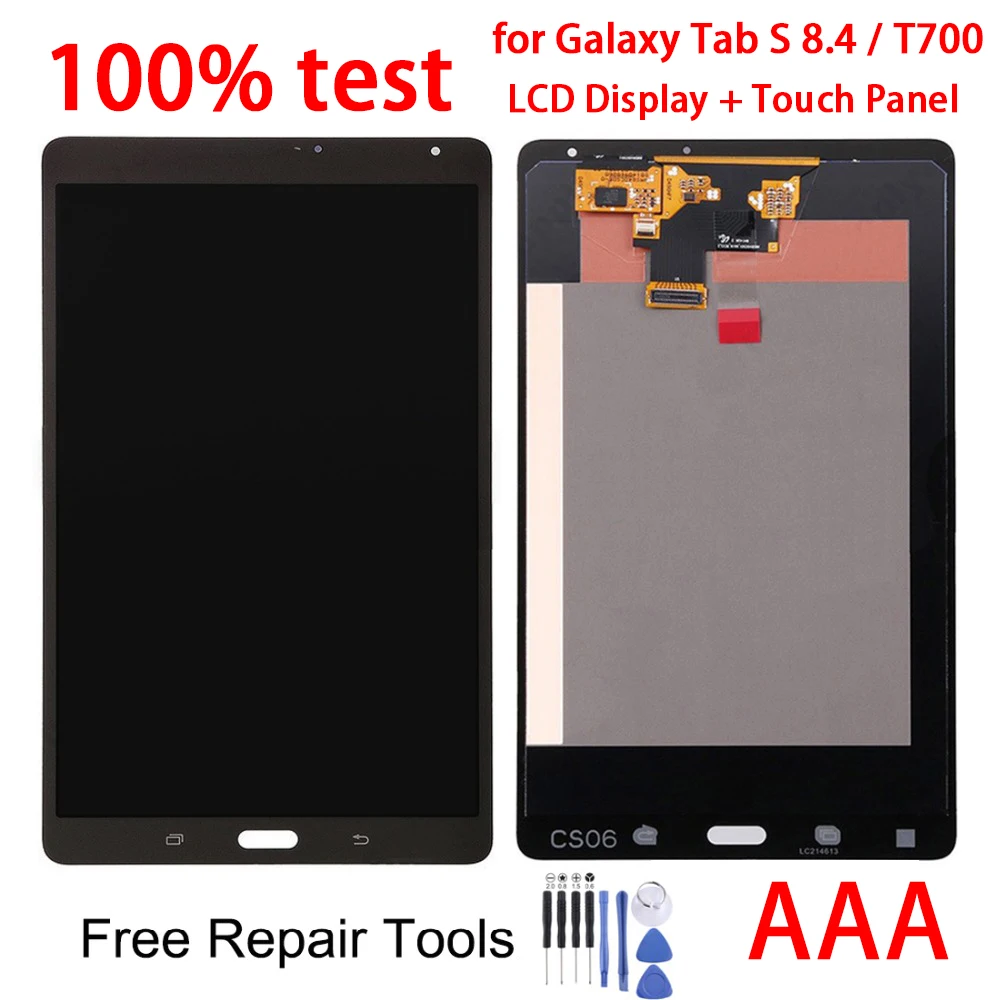 For Samsung Galaxy Tab S 8.4 / T700 Lcd Display+touch Panel Replacement