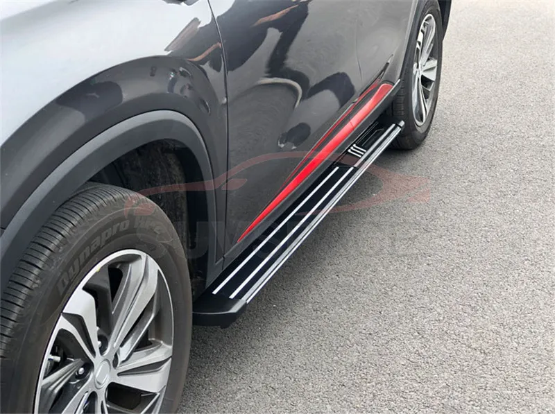 Новое поступление, шаг в сторону, подходит для Toyota RAV4, платформа, Беговая доска, Nerf бар, алюминиевая защита