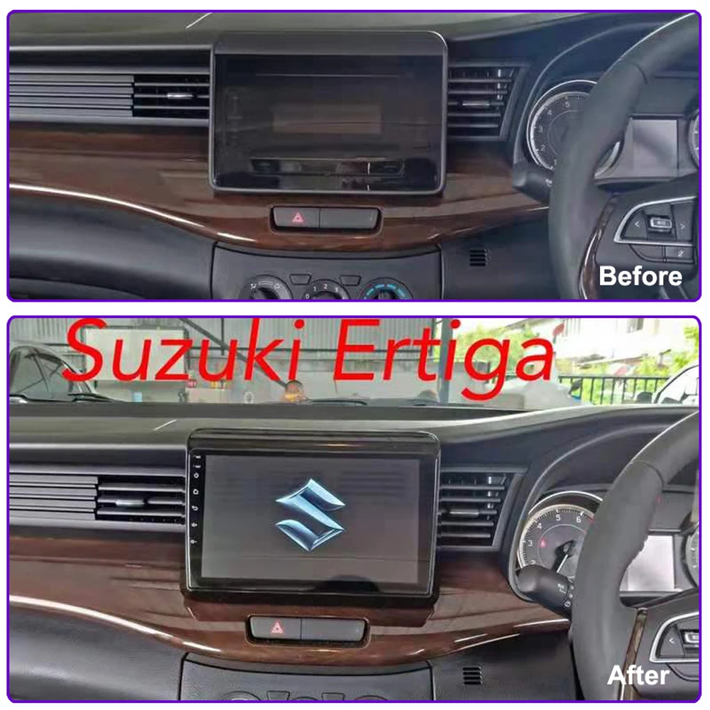 Автомобильная Мультимедийная система для Suzuki Ertiga Maruti gps Navi головное устройство Авторадио Android 8,1 " Видео DVD MP5 Carplay SWC