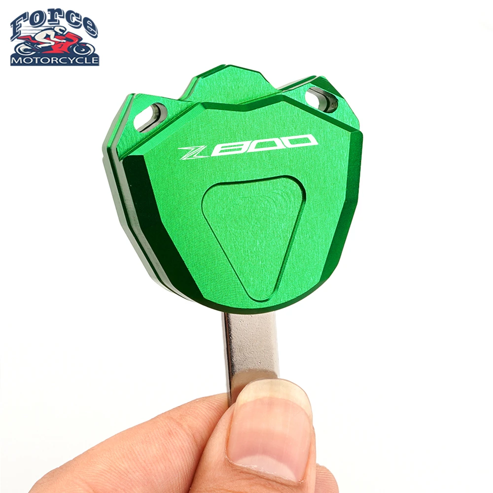 

High Quality CNC Key Case Cover Shell For KAWASAKI Z800 Z 800 (Key Without chip) NEW Motorcycle Accessories