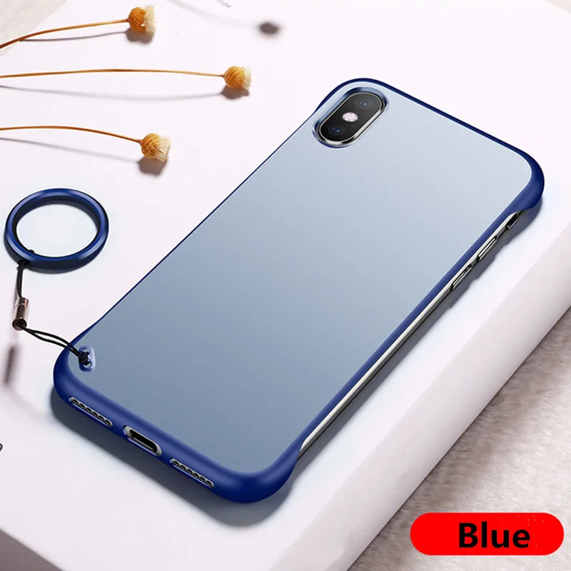 KoisAcase выполненные Прозрачный матовый жесткий чехол для телефона для samsung S8 S9 S10 Plus Note 8, 9, 10, A50 A60 A70 A80 чехол для телефона с кольцевым