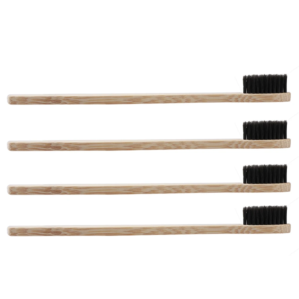 8 шт дорожные бамбуковые зубные щетки с мягкой щетиной для ухода за полостью рта зубная щетка