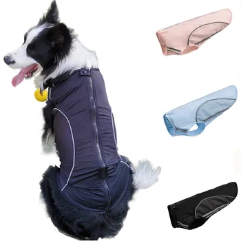 

Summer Sunscreen Thin Dog Clothes Breathable Comfortable Reflective Pet Clothes Cross-Border Special for Dog Clothes Wholesale