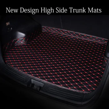

Custom make car trunk mats special for Infiniti QX70 FX FX35 FX30D FX37 FX50 waterproof 6D car styling leather rug liners(2008-)