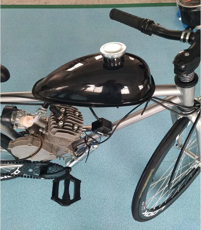80cc 2 велосипедный мотоцикл комплект бензинового двигателя для DIY электрический велосипед горный велосипед полный комплект велосипед газовый двигатель
