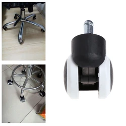 Roulettes pivotantes pour chaise de bureau, 2 pouces, 5 pièces, remplacement universel 