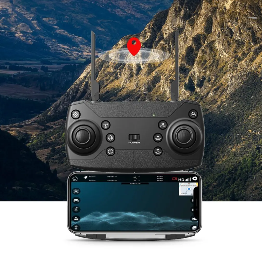SH2 FPV Смарт селфи дрона с дистанционным управлением квадракоптер uav с gps позиционирования следовать Широкий формат 1080P HD Камера объемный