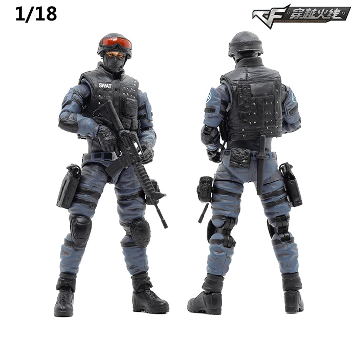1/18 JOYTOY высокая имитация экшн-фигурка CF crossfire Defense SWAT игра персонаж солдат фигурка Модель Коллекция игрушек подарки для мальчиков