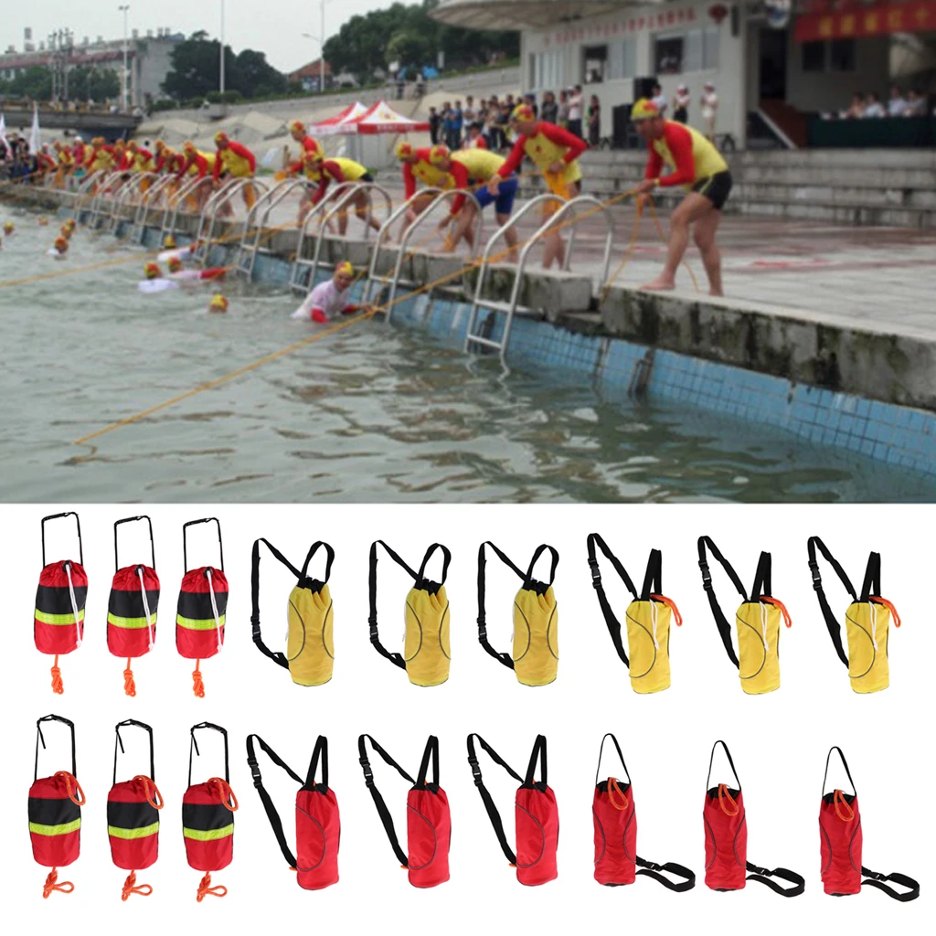 High Strength Rescue Rope Throw Bag Rescue Equipment for Kayaking Yachting Fishing Throw Bag Rescue Rope