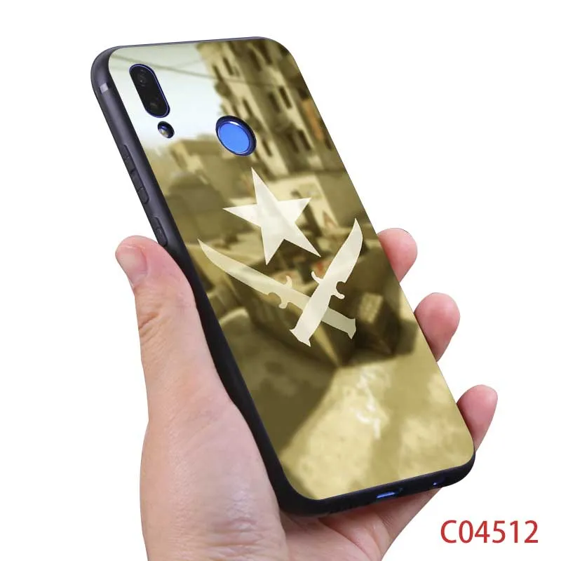 PUBG игры боя крышка для Xiaomi Redmi note 7 k20 pro 7 note 5 6 4x 7a прозрачный однотонный Мягкий силиконовый чехол для телефона - Цвет: C04512