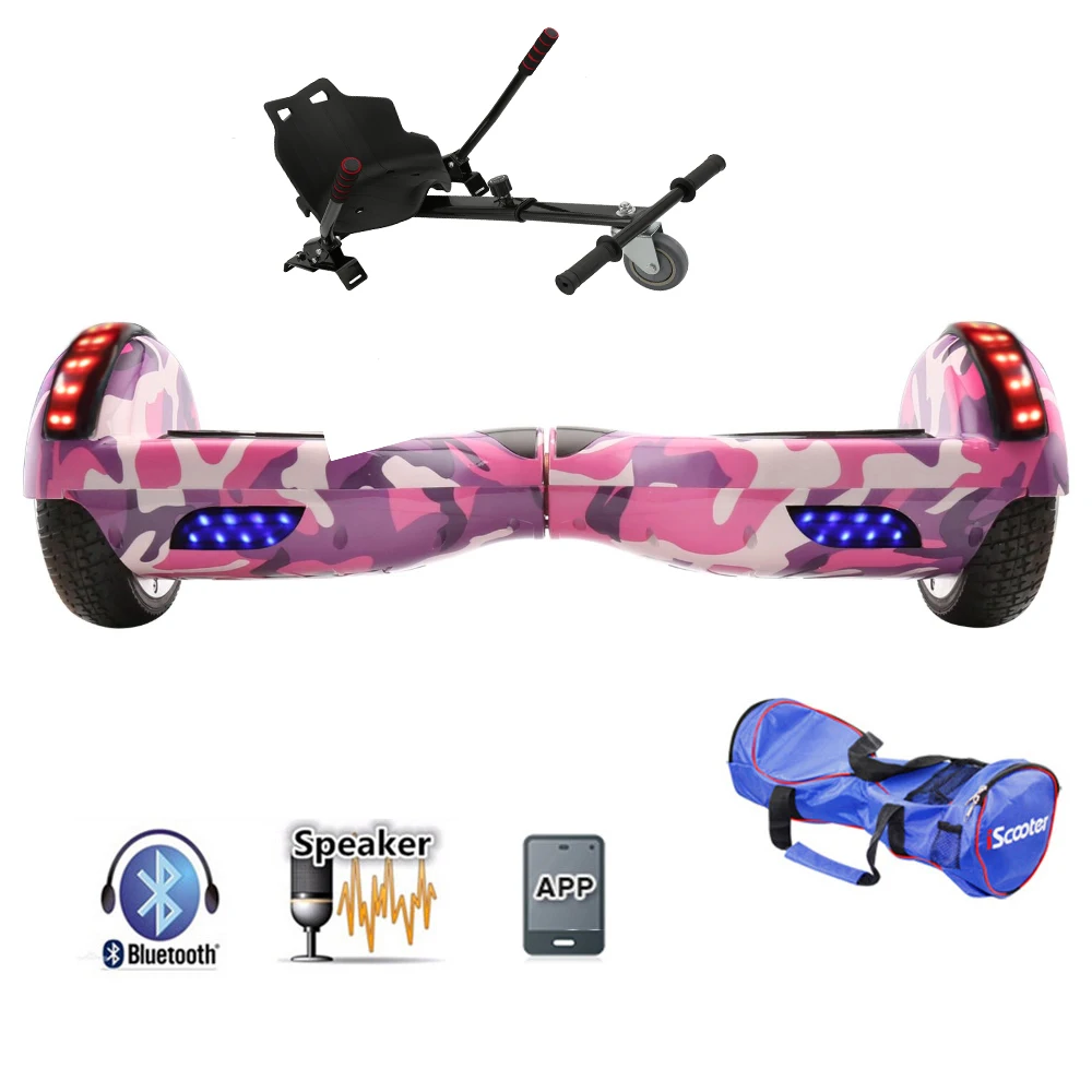 

Kit hoverboard 6.5 inch Skateboard APP Control hoverboard 2Wheels Electric Scooter Balance Hoverboard Skateboard Powered walkcar